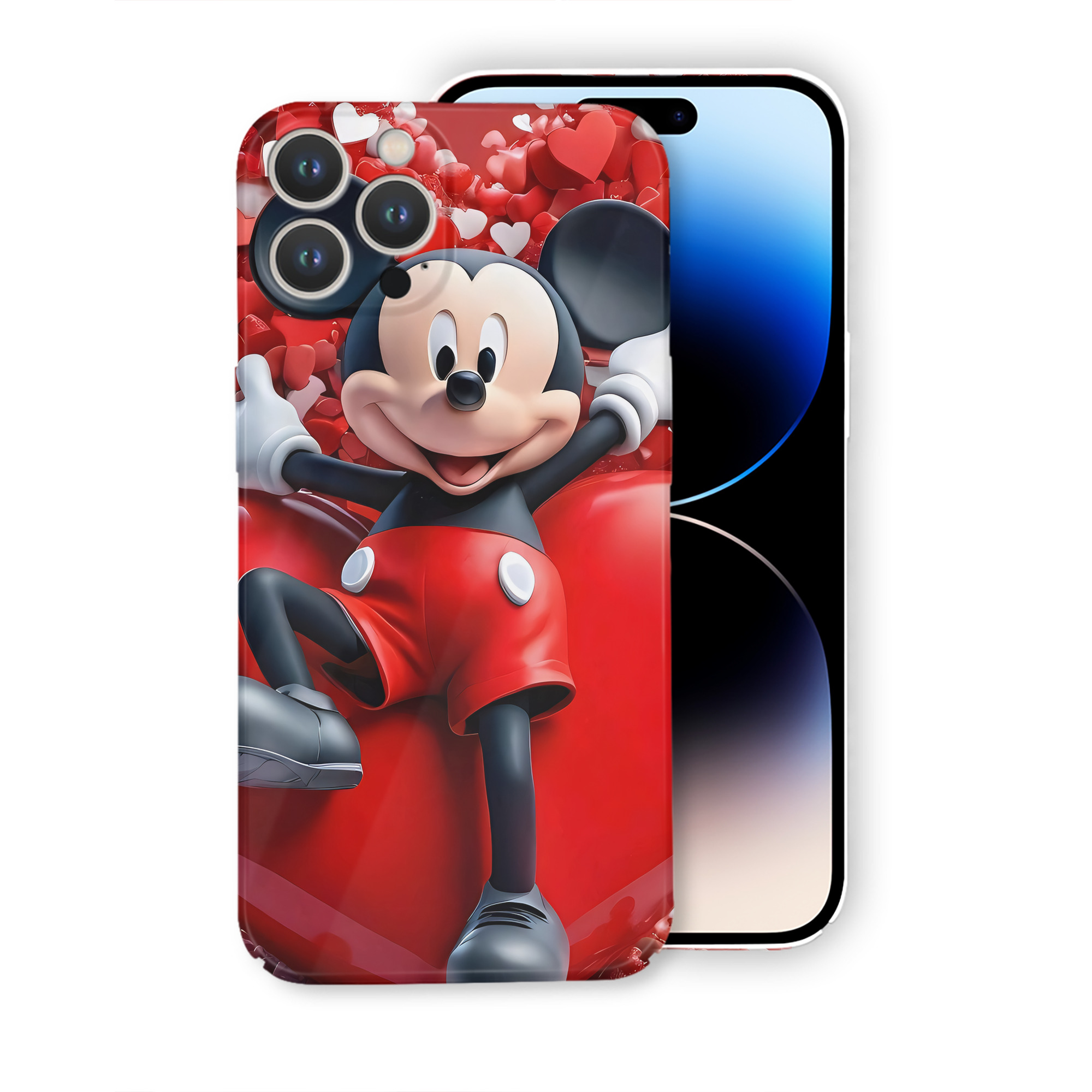 （画像用） ミッキーマウス Mickey Mouse 【iPhone 14シリーズ対応】ハードケース